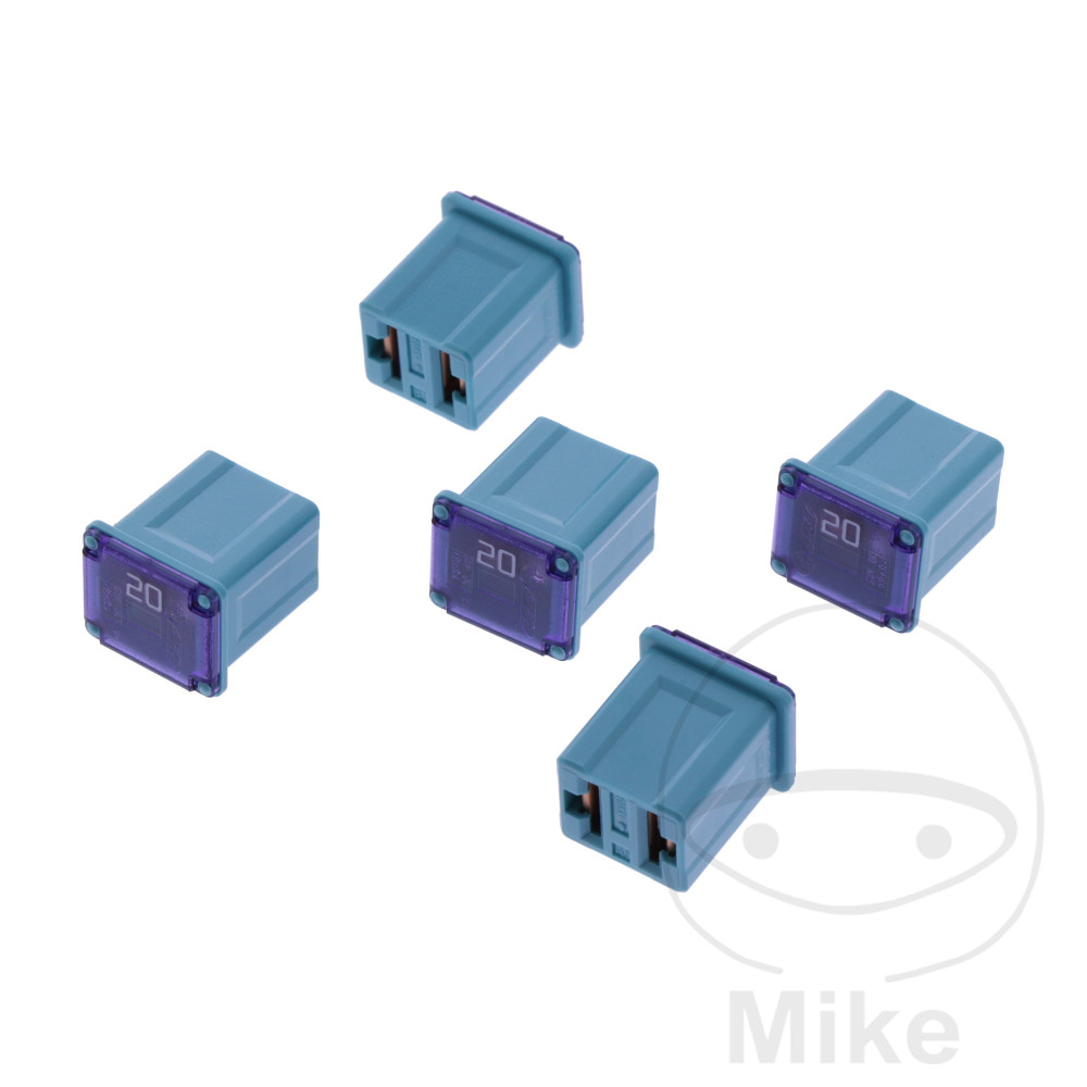 JMP Pal JLP fuse 20A light blue pack of 5